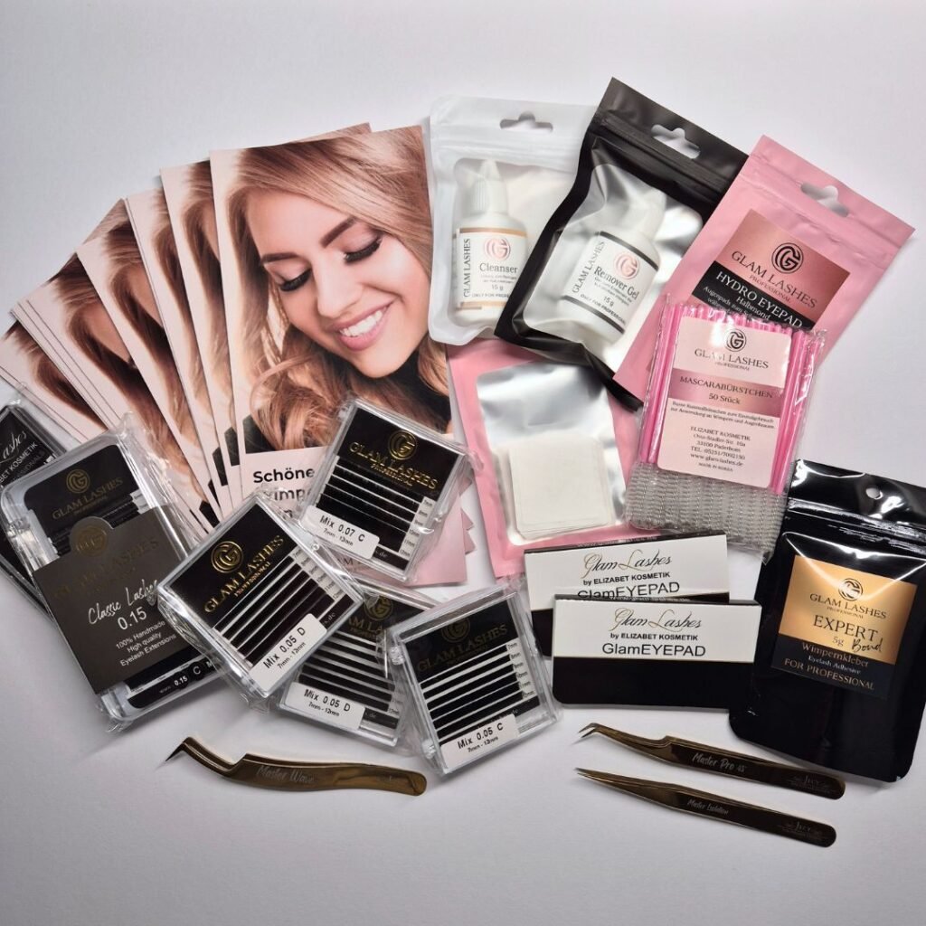 Bronze Set Schulungen Wimpernverlängerung